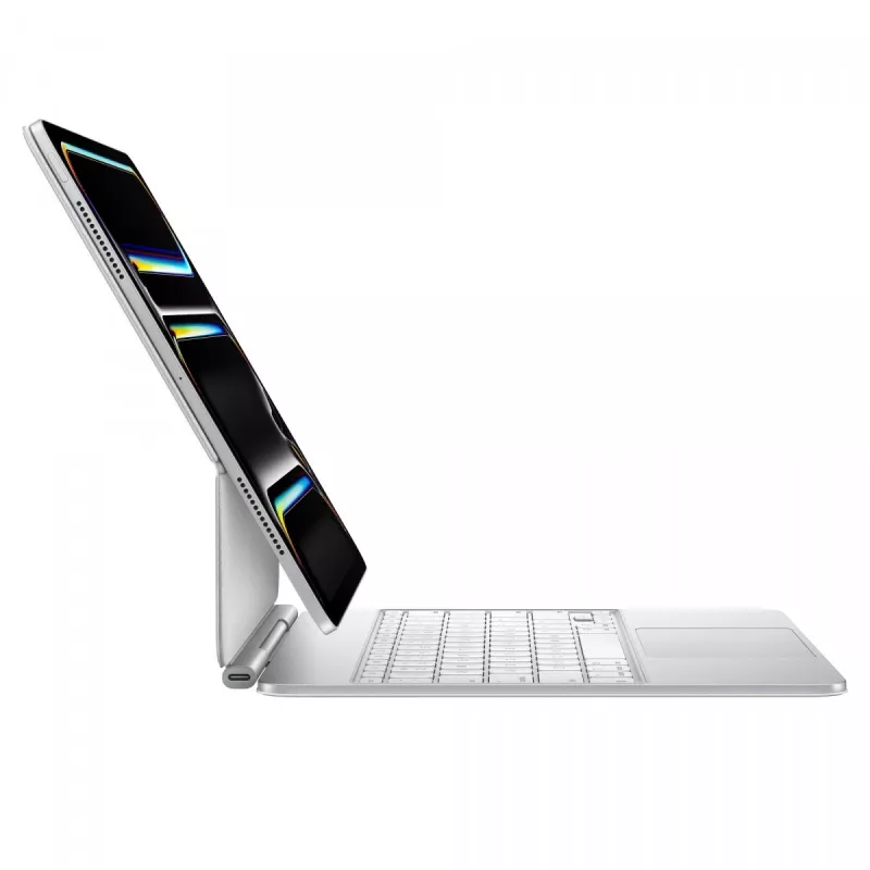 „Apple Magic klaviatūra“, skirta „iPad Pro 13 colių M4“, belaidė, QWERTY, balta