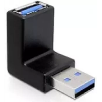 USB 3.0 M/F jungtis DeLOCK 65340 juoda