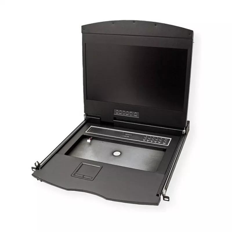 VALUE 19 colių LCD KVM konsolė. 19 colių. VGA. USB+PS/2. UK