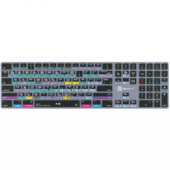 Logickeyboard LKB-RESB-TM-UK Office Bluetooth QWERTY klaviatūra pilka, titano spalvos