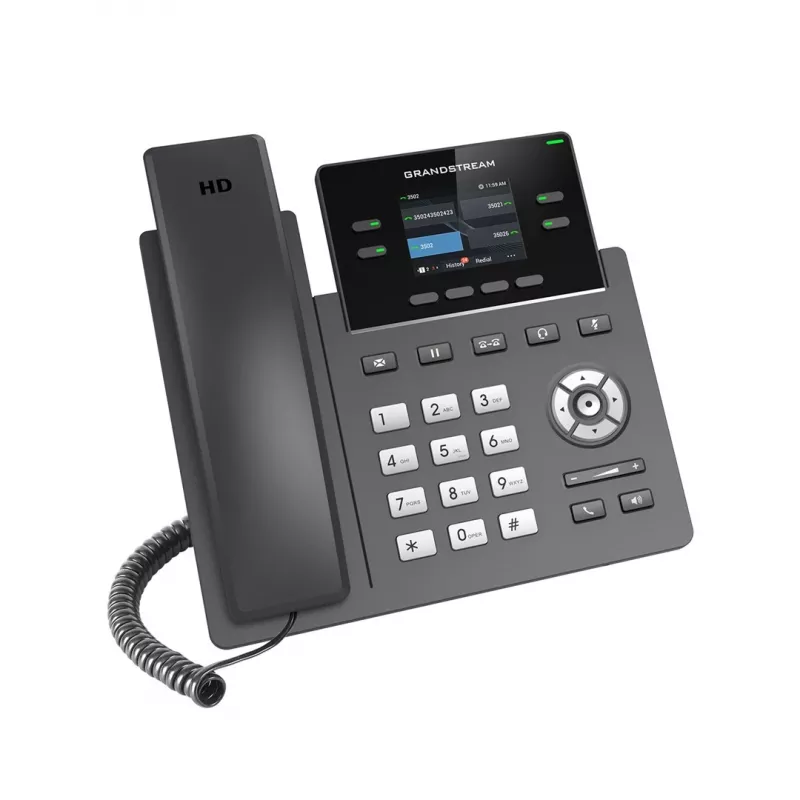 Grandstream Networks GRP2612 IP telefonas Juodas 2 linijos