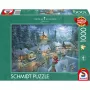 Dėlionė Schmidt Spiele Thomas Kinkade Studios „Santa's Silent Night” 1000 vnt.