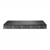 Hewlett Packard Enterprise HPE Aruba Networking CX 6200F 48G Class4 PoE 4SFP+ 740W Switch - komutatorius - maks. krovimo atstumas 10 km - L3 - valdomas - 48 x 10/100/1000 (PoE+) + 4 x 1 Gi