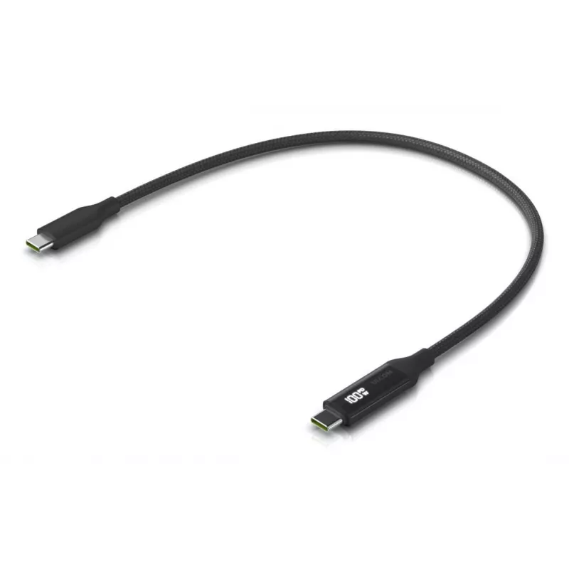 USB laidas Ubiquiti UACC-Cable-USB-100W-0.3M-BK USB C Juoda Pilka 0,3 m