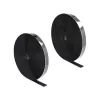 DeLOCK itin tvirta lipni juosta su kabliukais ir kilpelėmis 25 m x 25 mm juoda