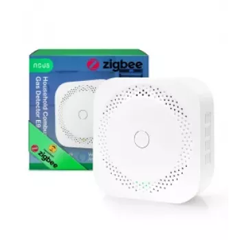 Dujų jutiklis Nous NOUS-E9 — buitinis degiųjų dujų signalizatorius su ZigBee belaidžiu ryšiu