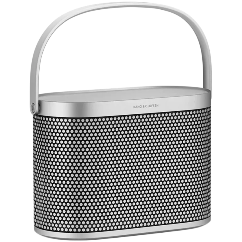 Beosound A5 Speaker Spaced Alu (Cover Spaced Alu/Handle Natural Alu)