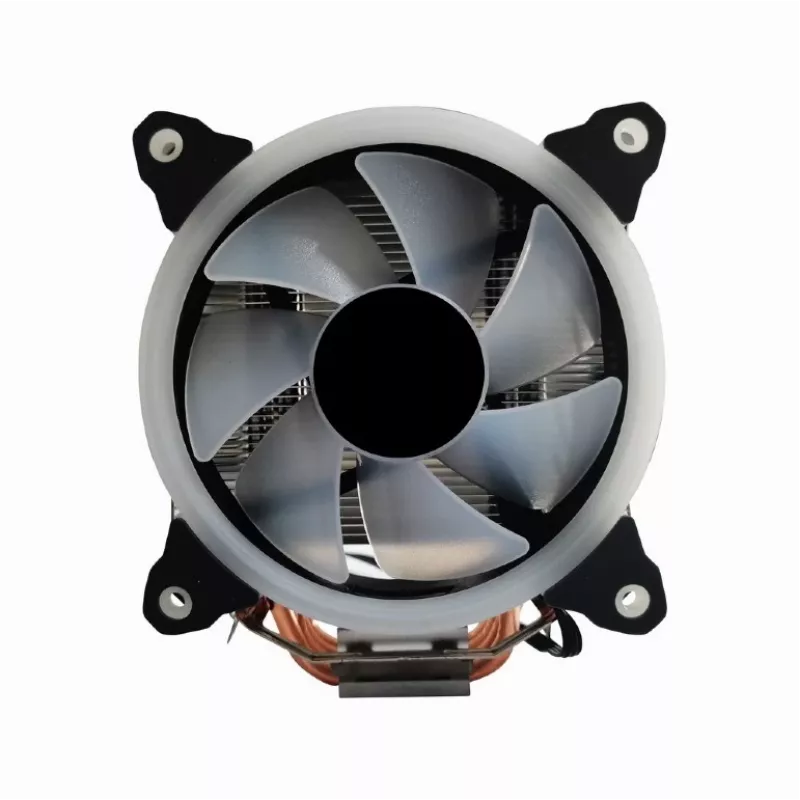 Oro aušintuvas Gembird CPU-HURACAN-ARGB-X130 12 cm juoda balta