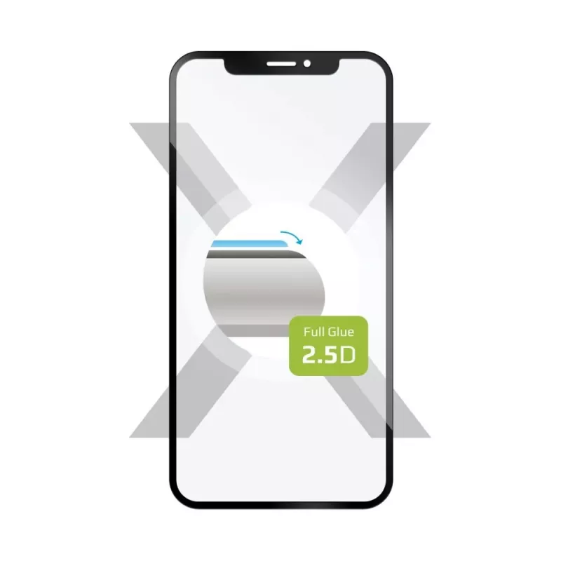 Fiksuotas ekrano apsauginis stiklas | Samsung | Galaxy S25 Ultra | Grūdintas stiklas | Juoda | Visiškas padengimas 2.5D