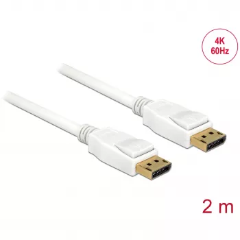 Kabelis DisplayPort DeLOCK 2m 2xDisplayPort