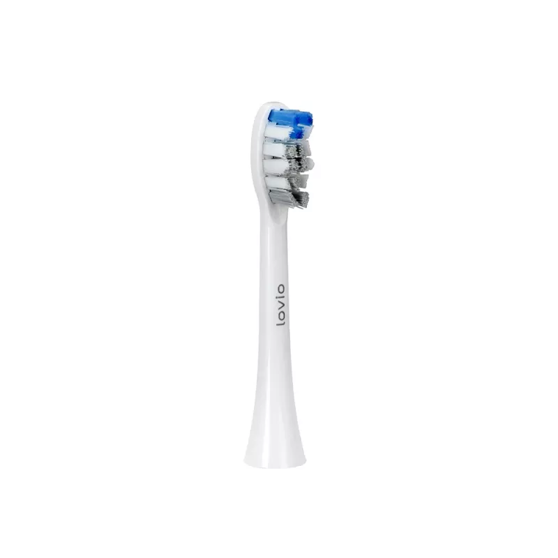 Dantų šepetėlių galvutės No name LOVIO_SonicProtect PRO keičiamos vidutinės baltos 5 vnt. LVTB124WK-HM