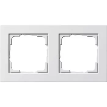 GIRA berėmis jungiklio rėmelis 0212 29, baltas, 80,8×151,9×9,3 mm