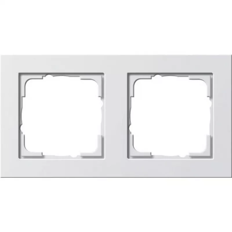 GIRA berėmis jungiklio rėmelis 0212 29, baltas, 80,8×151,9×9,3 mm