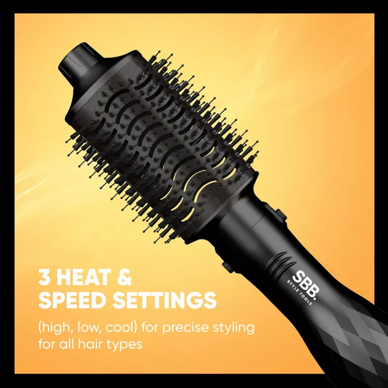 Plaukų formuotuvas SBB 5-in-1 Blowdry and Style SBDR-2850-EU — daugiafunkcis džiovintuvas ir formavimo įrankis