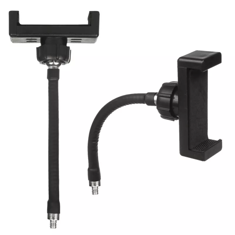 Maclean MCE610 10 12W LED žiedinis apšvietimas su trikoju stovu ir Bluetooth užraktu, 3 spalvos, 10 ryškumo lygių, 10%–100% reguliuojamas ryškumas, 160 LED, išmaniojo telefono laikiklis