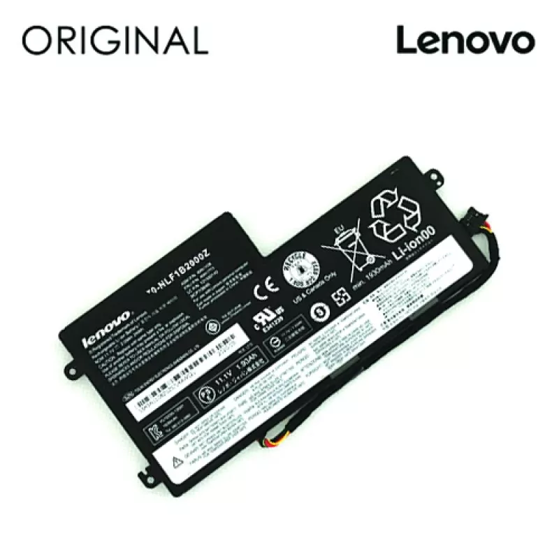 Nešiojamojo kompiuterio baterija, LENOVO 45N1112 45N1113 Originali