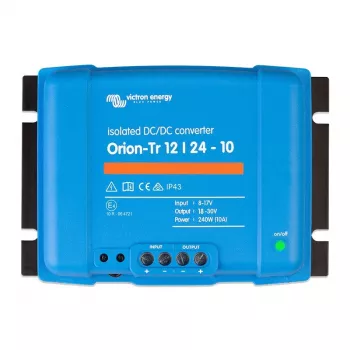 Maitinimo šaltinis Orion-Tr 12/24-10A 240 W — DC-DC keitiklis, skirtas 12 V/24 V sistemoms, 10 A išėjimas