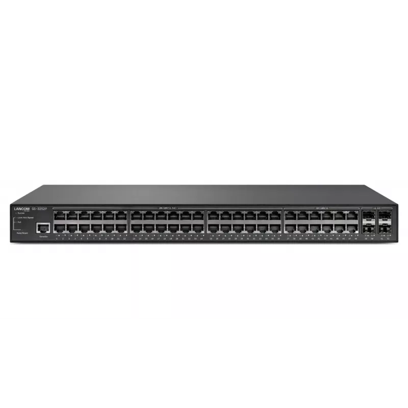 LANCOM GS-3252P Valdomas L3 Gigabit Ethernet (10/100/1000) Power over Ethernet (PoE) 1U juoda