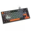 Savio ASTRAL BLACK JADE 3 SPALVŲ žaidimų klaviatūra USB QWERTY US International