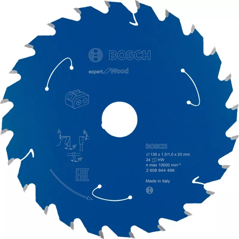 Bosch 2 608 644 498 diskinis pjūklas 13.6 cm 1 vnt.