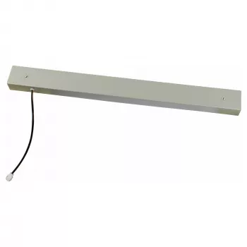 Synergy 21 LED biuro linijos lubų skydas pilkas - pritemdomas