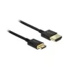 HDMI laidas DeLOCK HDMI-A/HDMI Mini-C 3m