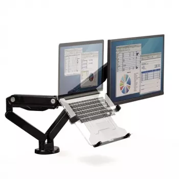Fellowes Ergonomics nešiojamojo kompiuterio pagrindas monitorių laikikliams – VESA tvirtinimai