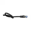 Good Connections Cat.6A komutacinis kabelis SmartFLEX HF juodas 0,25m