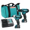 Makita CLX224X elektrinių įrankių rinkinys Baterija