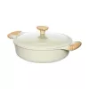 Sekli keptuvė D28cm 4,1L/smėlio spalvos