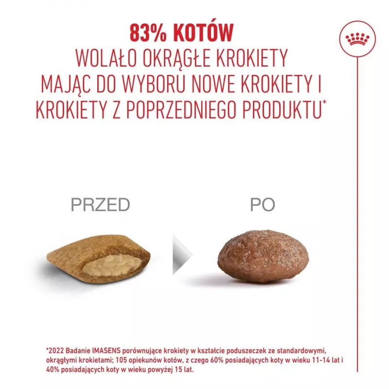 Sausas kačių maistas Royal Canin FHN Cat Ageing 15+ 2 kg — vyresnio amžiaus katėms nuo 15 metų, paukštienos skonio, 31 % baltymų