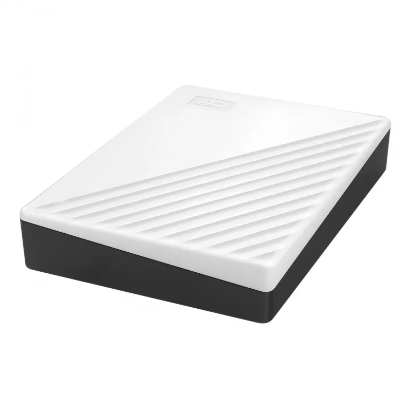 Western Digital WD My Passport 5TB Baltas USB3.0 / 2.5, 19.15 mm / 256 bitų šifravimas / WD Backup / Baltas (WDBPKJ0050BWT-WESN)