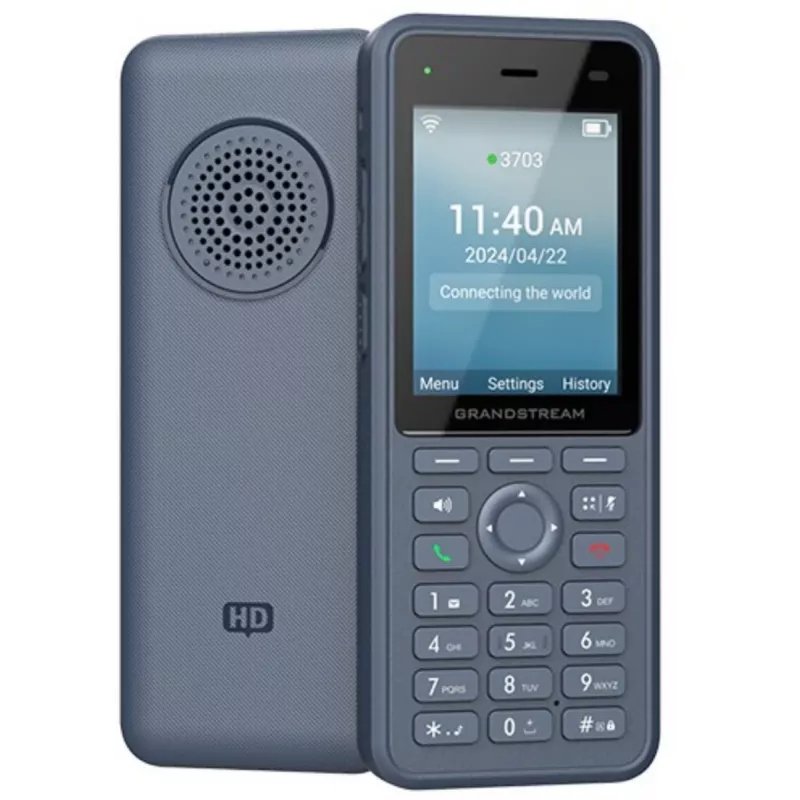 IP telefonas Grandstream Networks WP836 mėlynas, 3 linijos, LCD, Wi-Fi