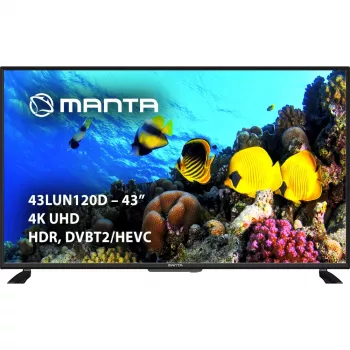 Televizorius MANTA 43LUN120D 43 col. LED LCD 1920x1080, energijos klasė A