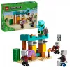 LEGO statybų rinkinys „The Illager Desert Patrol 21267“ – „Minecraft“ žaidimų rinkinys, 105 dalys, 4 minifigūrėlės, 80×60×110 mm