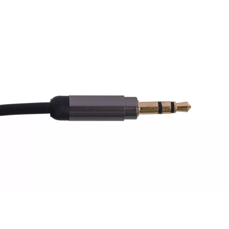 Gembird CCAP-444-1M garso kabelis 3,5 mm juodas (CCAP-444-1M)