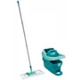 Leifheit Floor Mop Set Dust Wiper Cleaning Tool Professional XL Green with Cart 55096