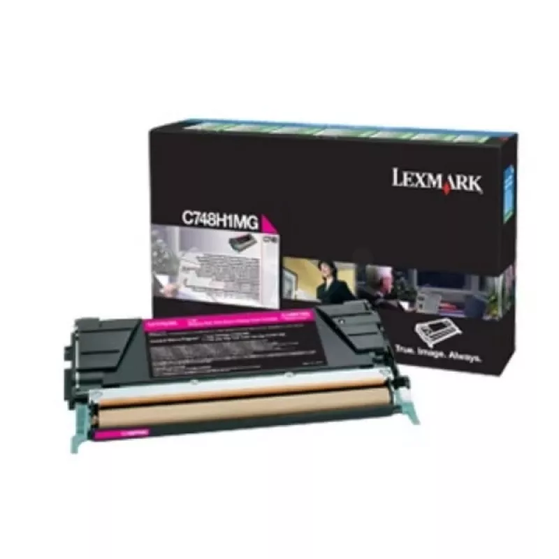 Lexmark C748H3MG dažų kasetė, 10000 psl., purpurinė