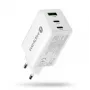 Maitinimo įkroviklis everActive SQ-655Q 65W, 1×USB-A + 2×USB-C greitasis įkrovimas