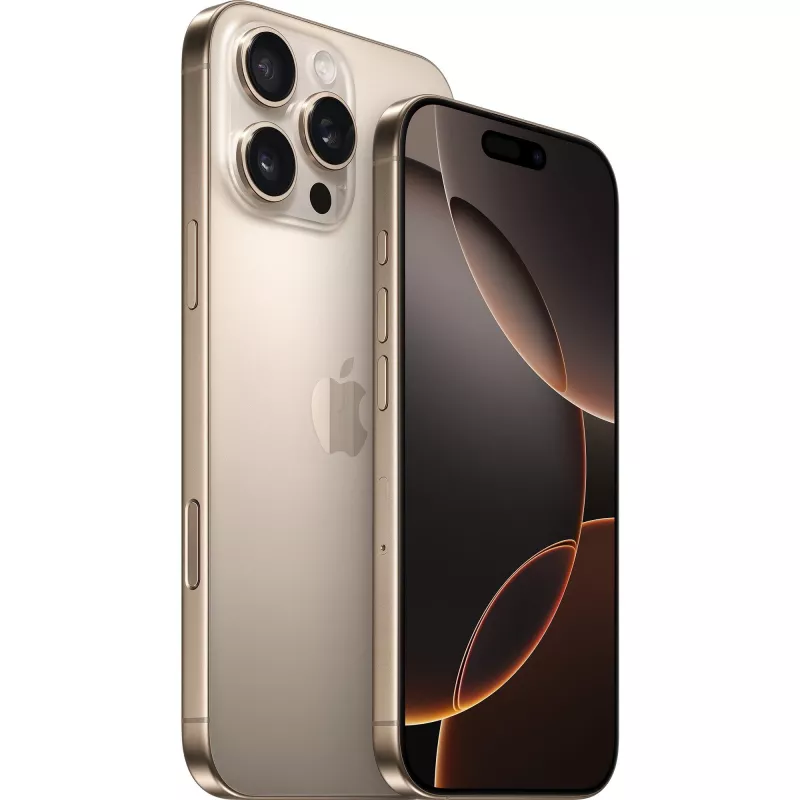 Išmanusis telefonas „Apple iPhone 16 Pro Max“ 6,9 colio 256 GB smėlio spalvos