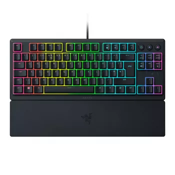 Razer Ornata V3 Tenkeyless klaviatūra Skirta žaidimams USB QWERTZ Juoda