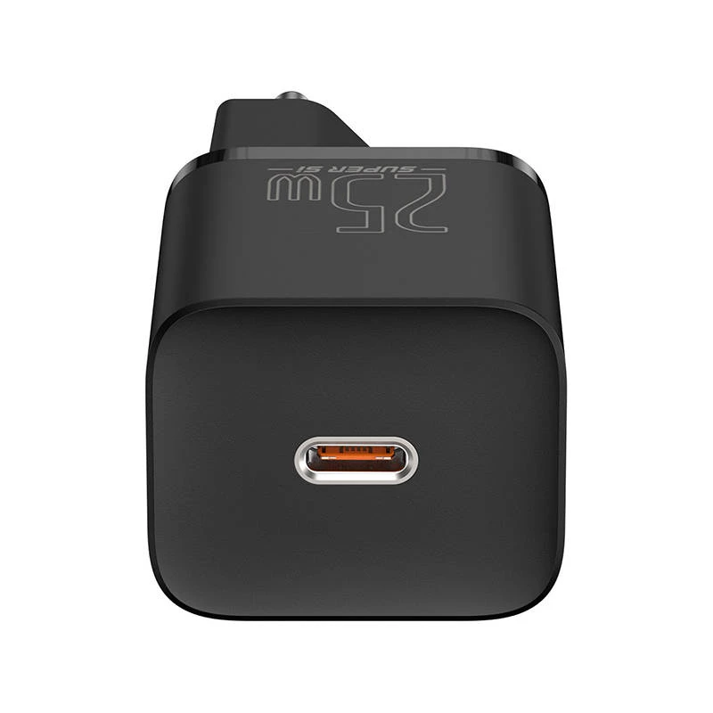 Baseus Super Si greitasis įkroviklis 1C 25W (juodas)