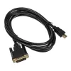 Vaizdo kabelio adapteris Akasa AK-CBHD06-20BK 2m DVI-D HDMI juodos spalvos