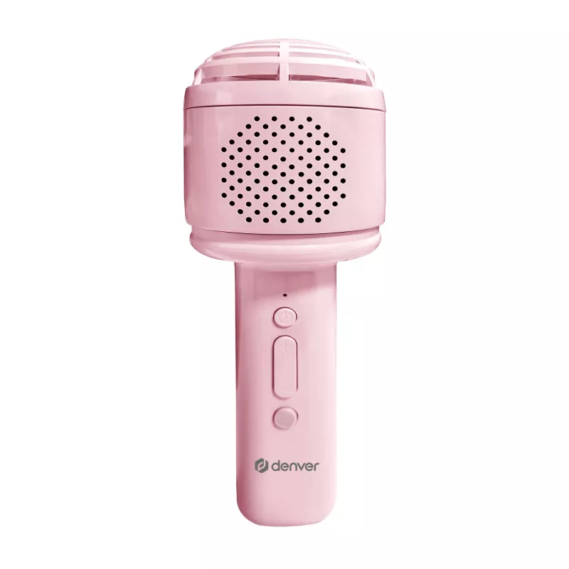 Mikrofonas Denver KMS-30 Pink BT garsiakalbis-mikrofonas karaoke