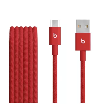 Apple Beats USB-A į USB-C pintas laidas (1,5 m) - Rapid Raudona (MFEJ4ZM/A)