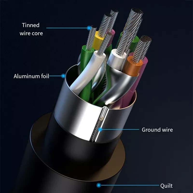 USB šakotuvas QOLTEC 53793 — USB 3.0 įvestis, 3× USB 2.0 prievadai