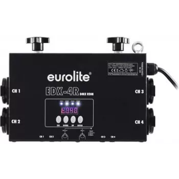 Dimmerpack EUROLITE EDX-4RT 4 kanalų RDM dimerių blokas (modelis 70064074)