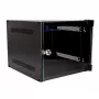 EXTRALINK LITE 4U 10 280X310 SIENINĖ STELAŽINĖ SPINTA JUODA