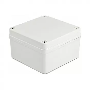 DeLOCK montavimo korpusas IP65 atsparus vandeniui 125 x 125 x 75 mm pilkas