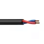 Audio kabelis PROCAB PLS215/1 100 m juodas varis AWG 16
